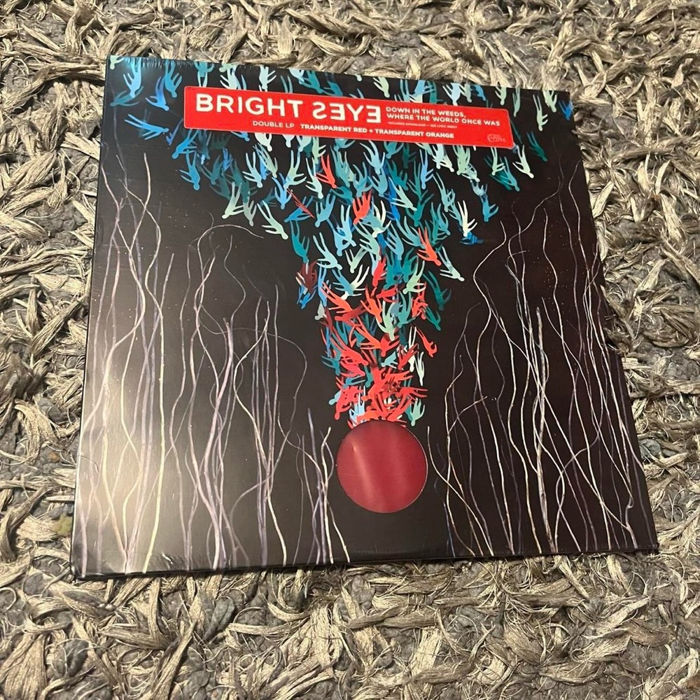 New/sealed bright eyes double color LP DOWN IN THE WEEDS